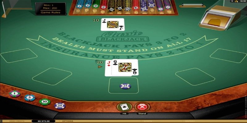 Hãy thử sức ngay cùng Blackjack siêu phẩm 